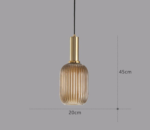 BowLift | Retro Glass Pendant Light - ColorVibe