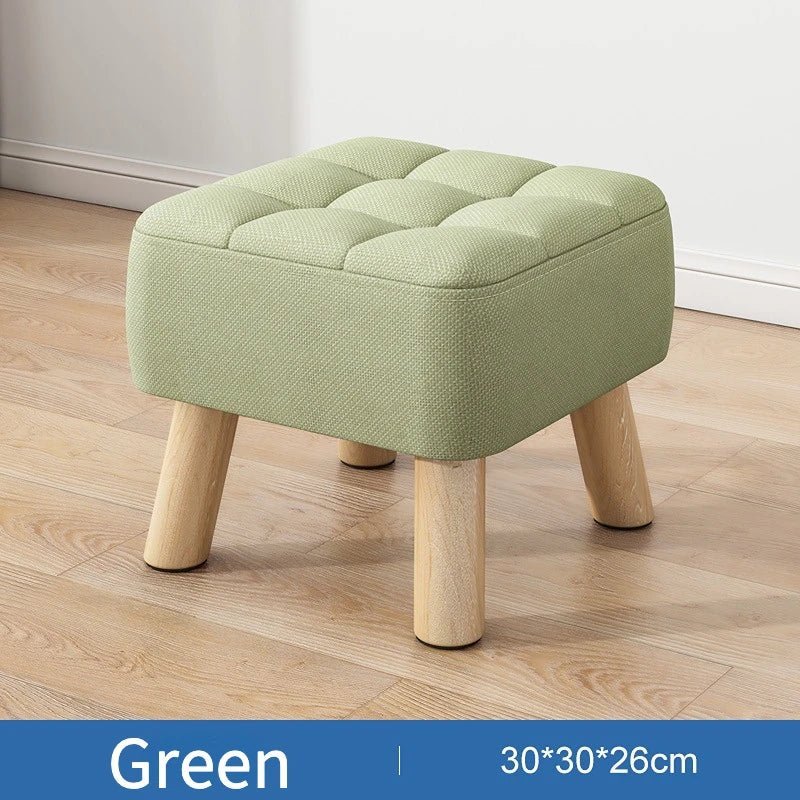 BowLift | Padded ottoman stool in retro style in pastel colors