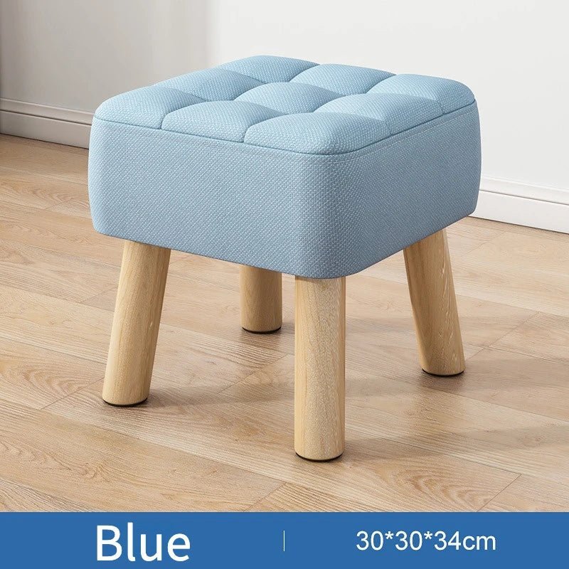 BowLift | Padded ottoman stool in retro style in pastel colors