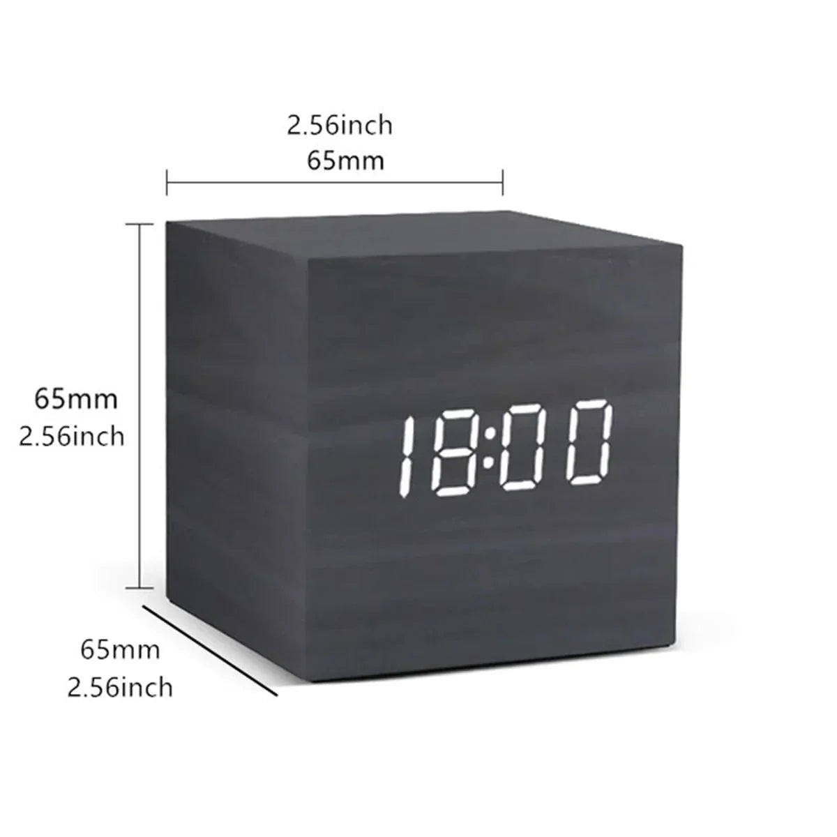 BowLift | Digital LED Clock in Retro Style
