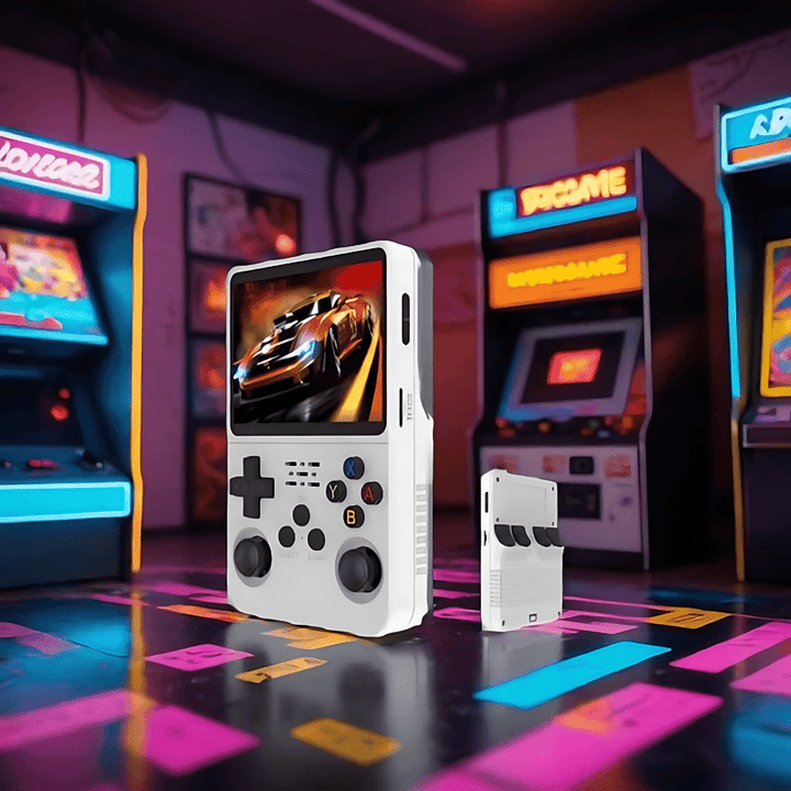 BowLift | RetroPlay Console – Handheld Gaming Device with 10,000 Games