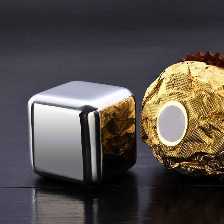 Reusable Stainless Steel Wine Cooling Cube | Bowlift