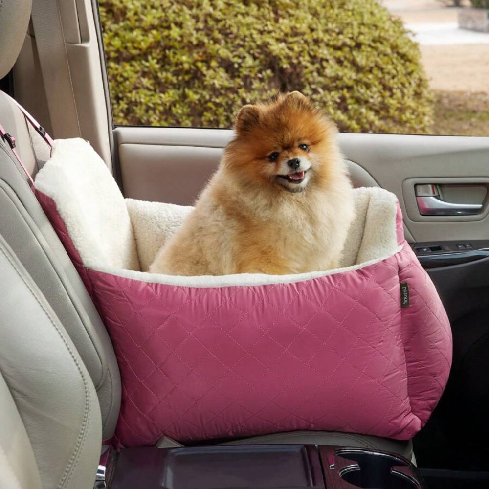 RideCozy • Quilted Car Seat Bed for Dogs - Dog & Cat Bed - BowLift