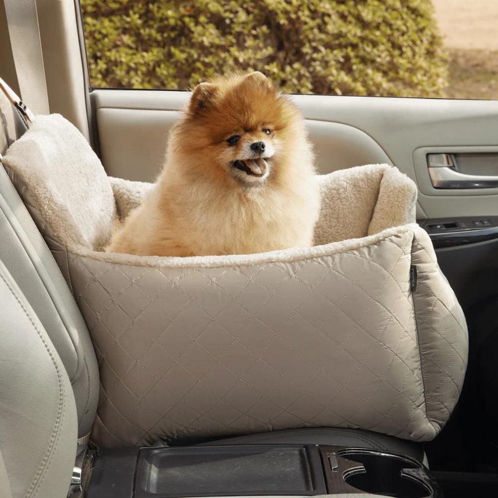 RideCozy • Quilted Car Seat Bed for Dogs - Dog & Cat Bed - BowLift