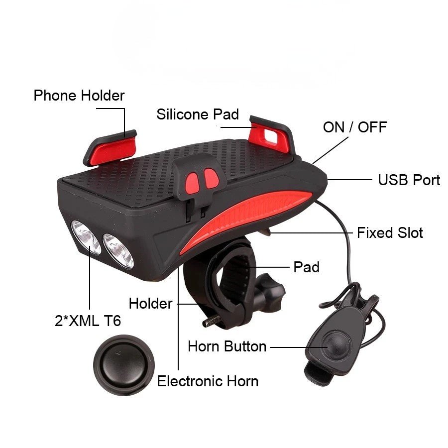 BowLift | RIDENOVA – All-in-One Bike Gadget with USB Power Bank & Light Control