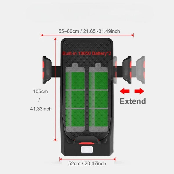 BowLift | RIDENOVA – All-in-One Bike Gadget with USB Power Bank & Light Control