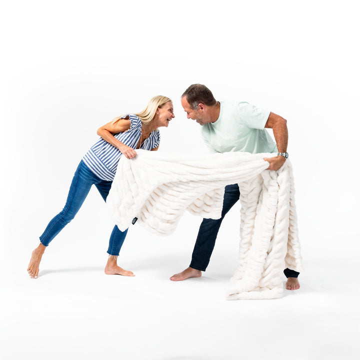 Faux Fur Blanket Ripple | Bowlift