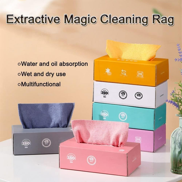 20 pcs Microfiber Cleaning Cloth with Box Bowlift