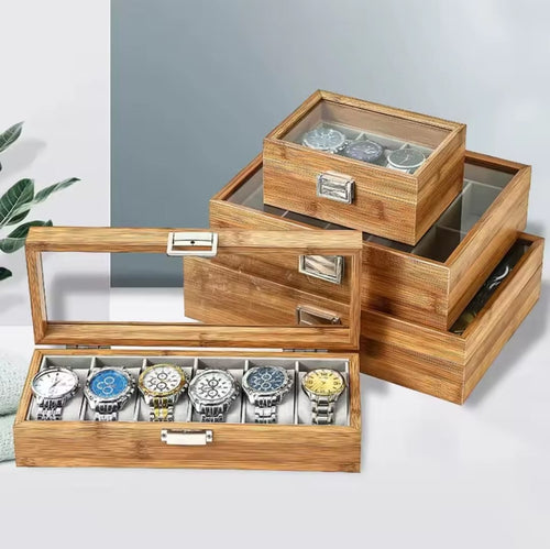 BowLift | Wood Watch Organizer