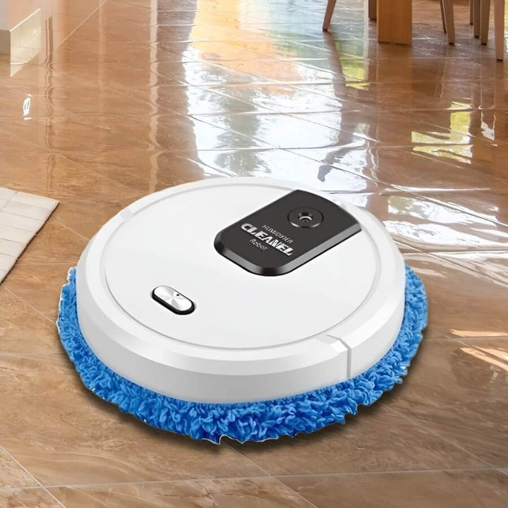BowLift | Suction and Mopping Robot MobiSweep | 3-in-1 Function | Self-Charging & Whisper Quiet | Compact 25×25×6.5 cm