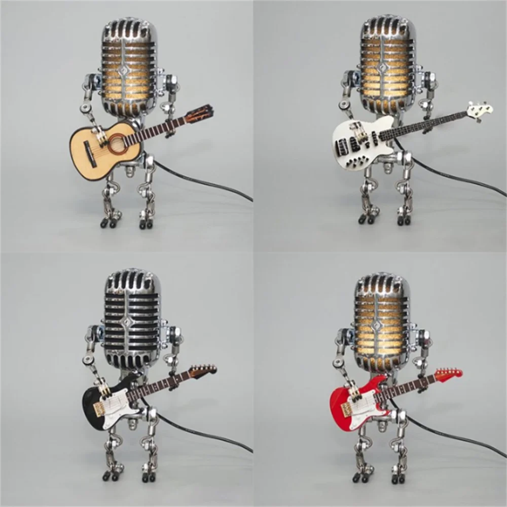 BowLift | Table Lamp with Industrial Robot Guitar Design