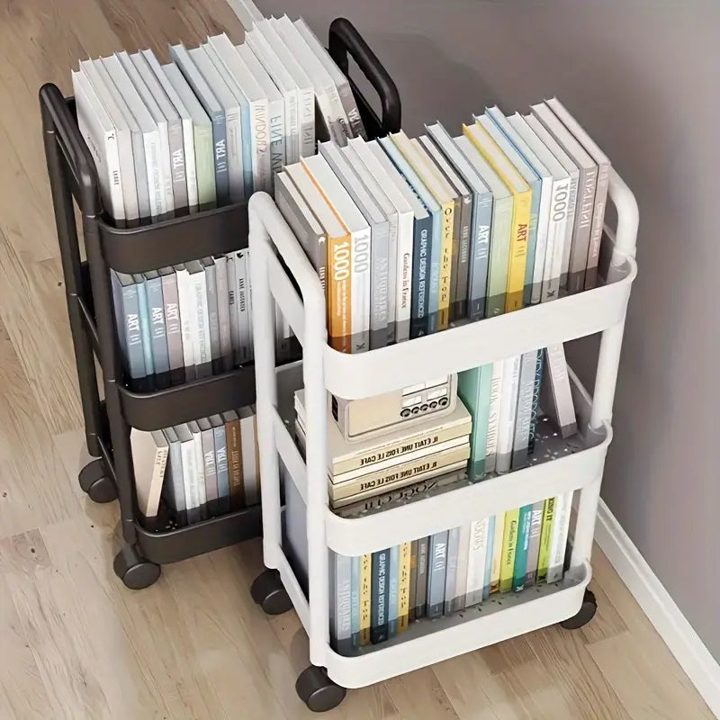 BowLift | 3-Tier Multifunctional Rolling Cart with Wheels