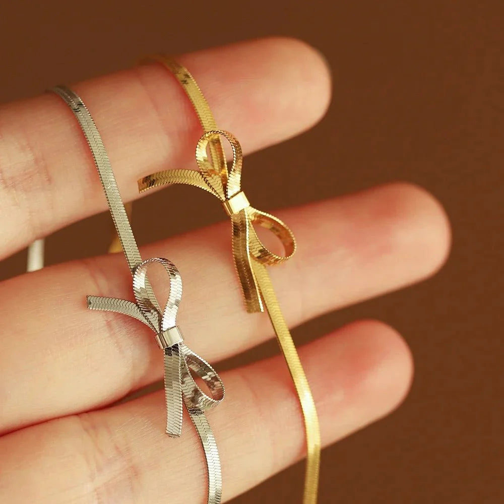 BowLift | Romantic Dainty Bow Necklace