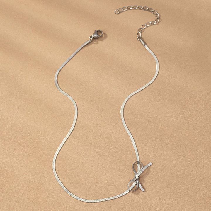 BowLift | Romantic Dainty Bow Necklace