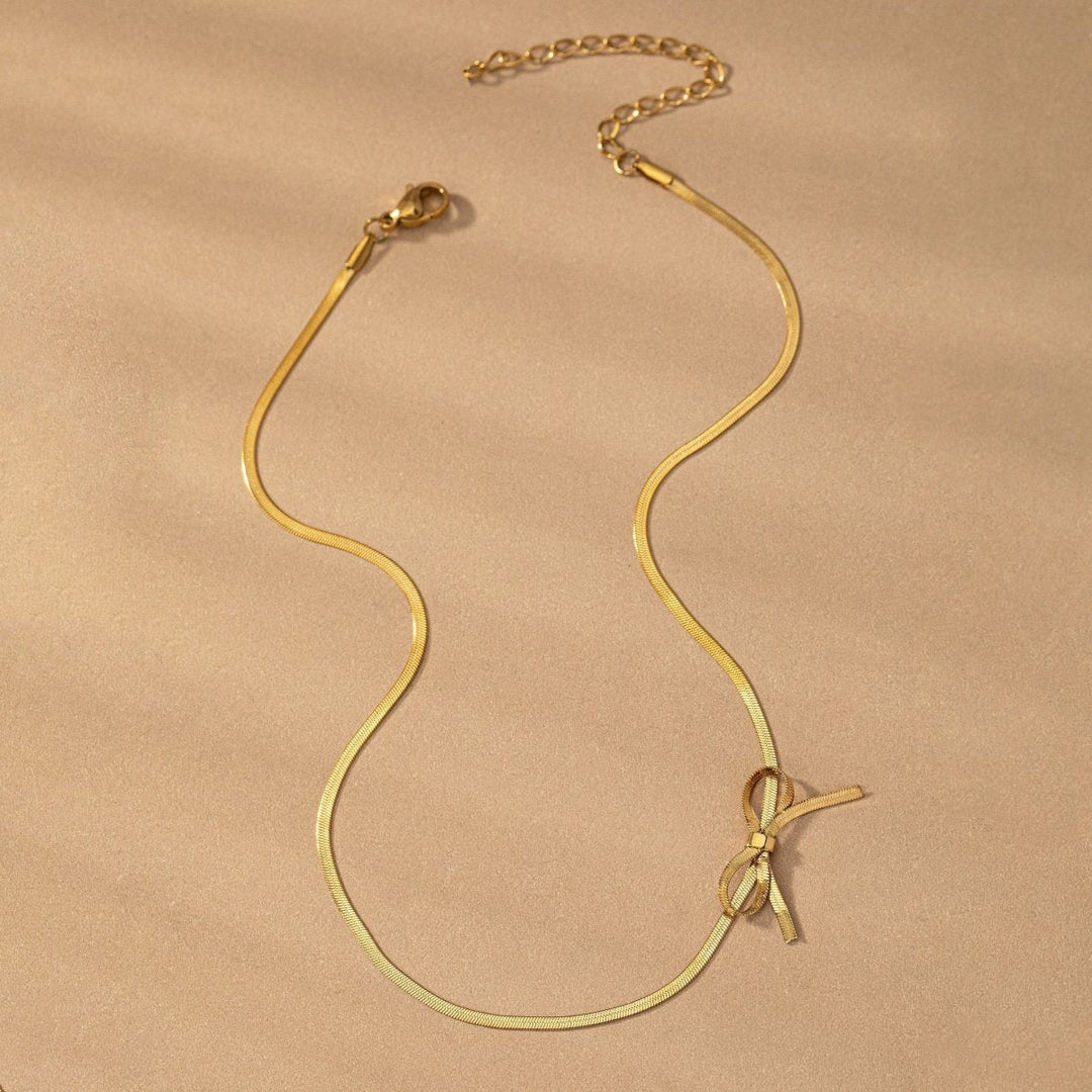 BowLift | Romantic Dainty Bow Necklace