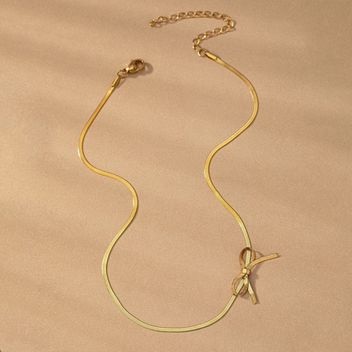 BowLift | Romantic Dainty Bow Necklace