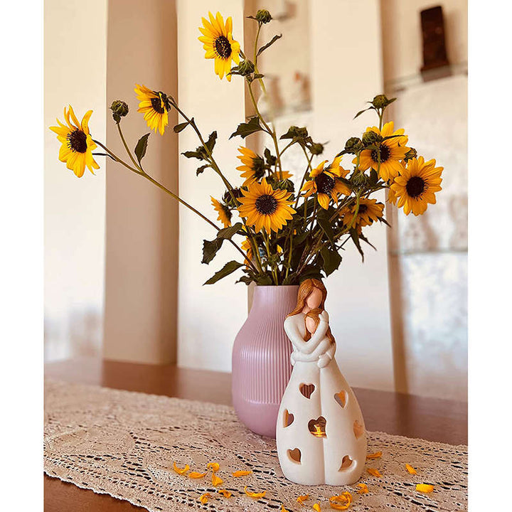 BowLift | Table Lamp Romantic Resin Warm Heart Light