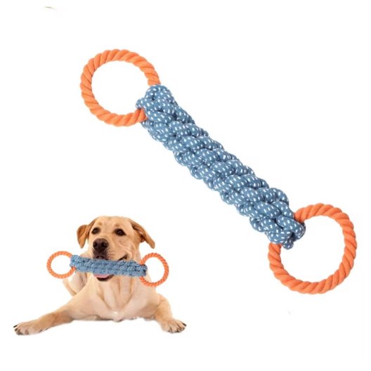 RopeHandle • Squeaky Dog Toy - Squeaky Dog Toy - BowLift