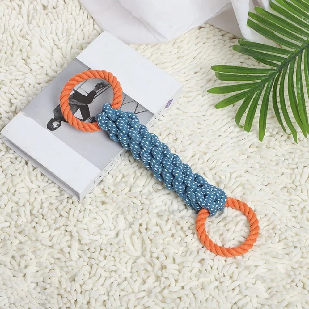 RopeHandle • Squeaky Dog Toy - Squeaky Dog Toy - BowLift