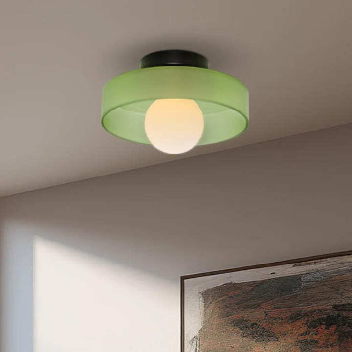 BowLift | Round Ceiling Lamp with Stylish Functionality - LumiSphere