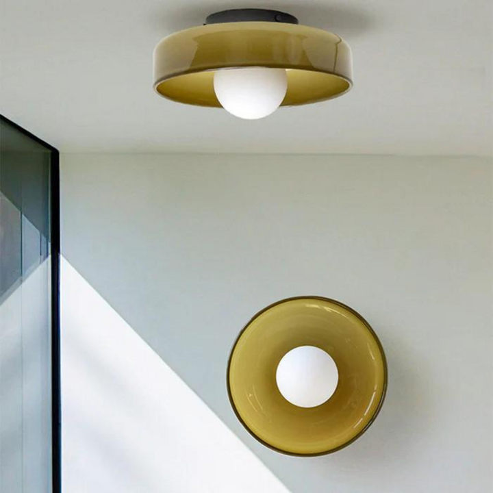 BowLift | Round Ceiling Lamp with Stylish Functionality - LumiSphere