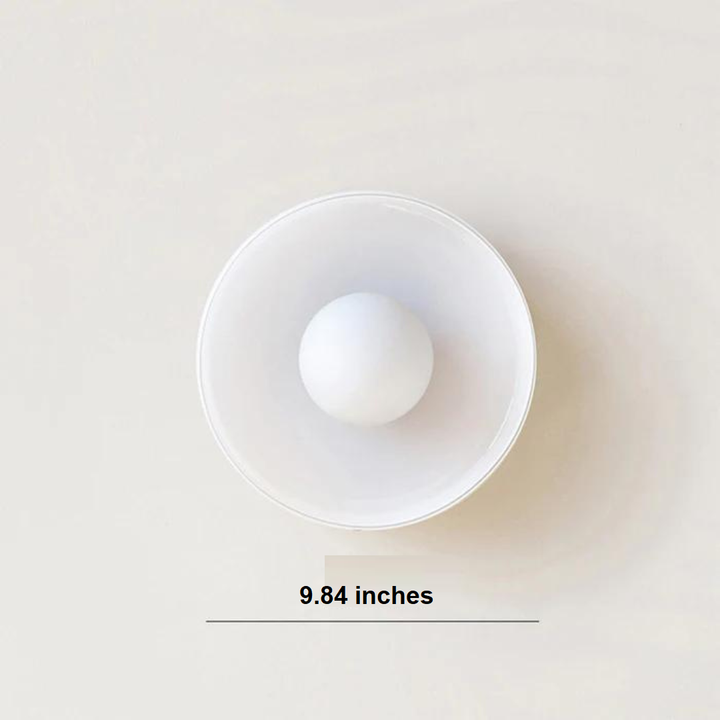 BowLift | Round Ceiling Lamp with Stylish Functionality - LumiSphere