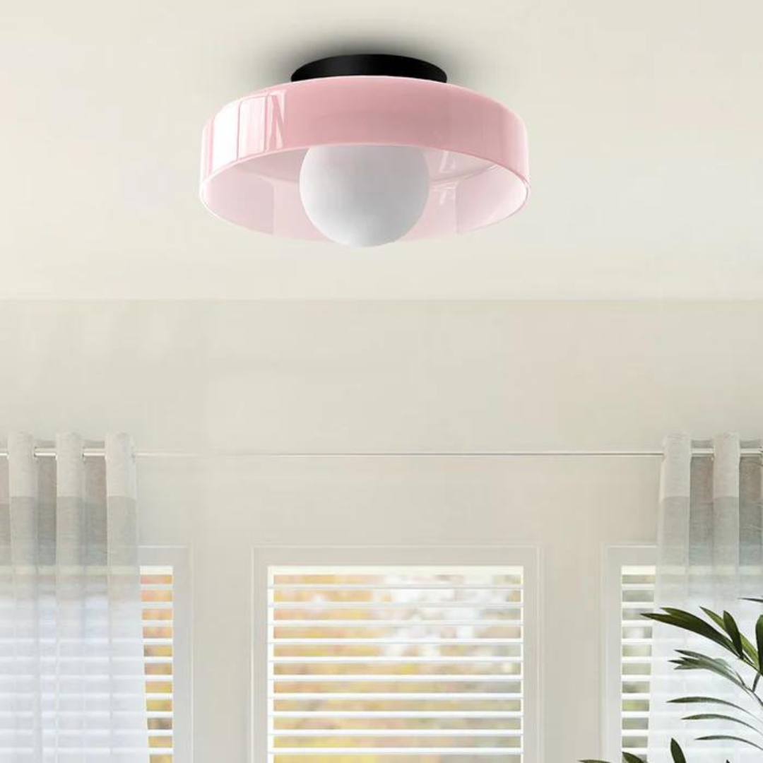 BowLift | Round Ceiling Lamp with Stylish Functionality - LumiSphere