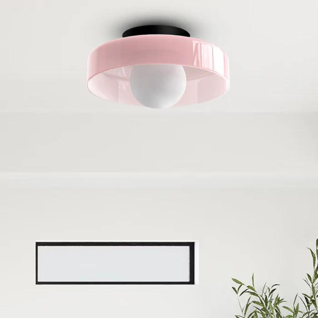 BowLift | Round Ceiling Lamp with Stylish Functionality - LumiSphere