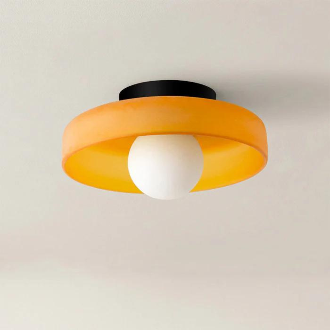 BowLift | Round Ceiling Light with Stylish Functionality - LumiSphere