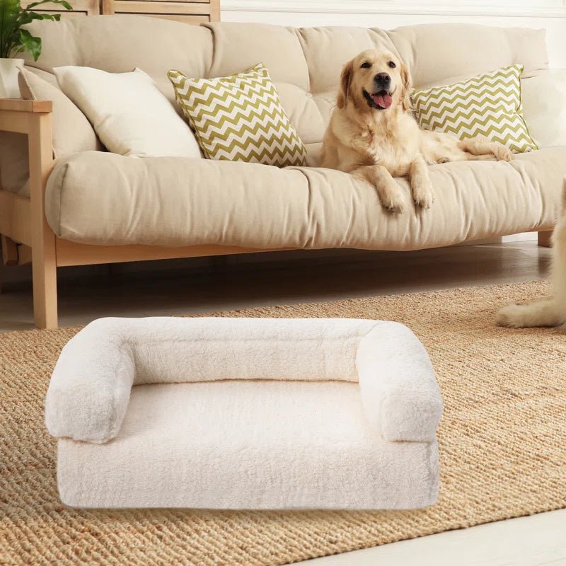 RoyalCraft • Plush & Calming Bed - Dog Bed - BowLift