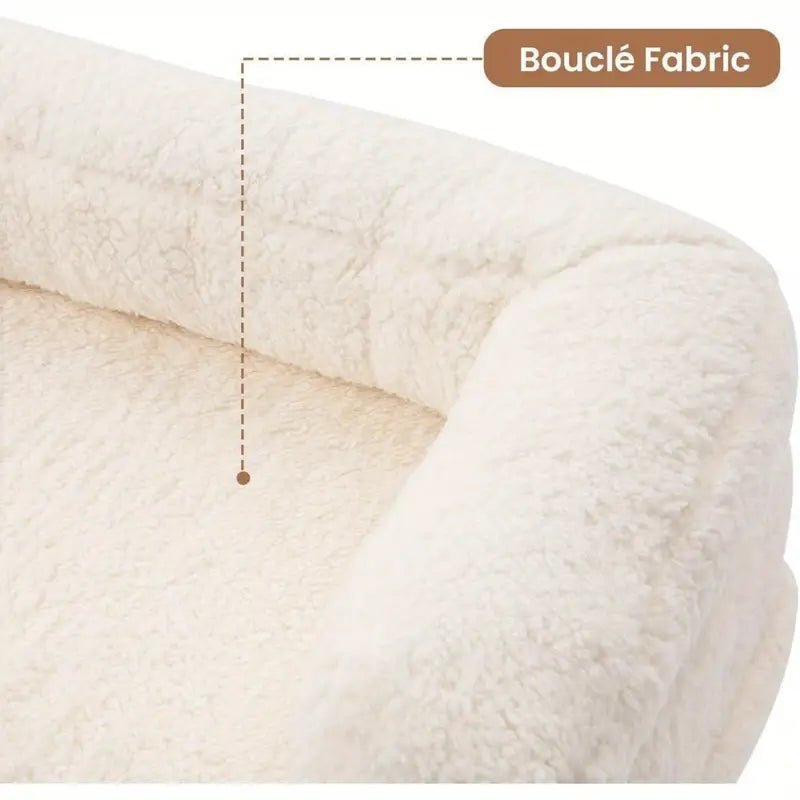 RoyalCraft • Plush & Calming Bed - Dog Bed - BowLift