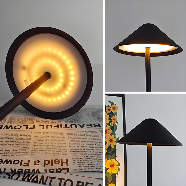 BowLift | Minimalistic dimmable Touch table lamp - waterproof and rechargeable light Color