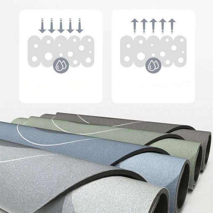DroogZacht Bath Mat Non-Slip – Fast Drying Shower Mat | Bowlift