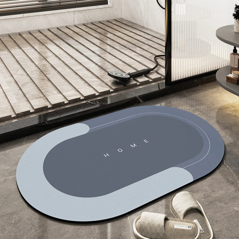 DroogZacht Bath Mat Non-Slip – Fast Drying Shower Mat | Bowlift