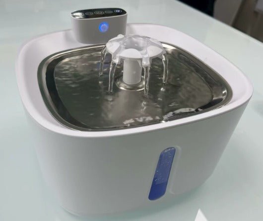 BowLift | Smart Drink Fountain for Cats and Dogs – 3.2L Stainless Steel with Filter