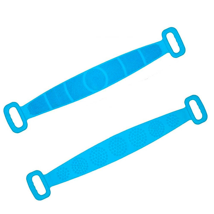 Back scrubber / bath brush - double-sided silicone | Bowlift