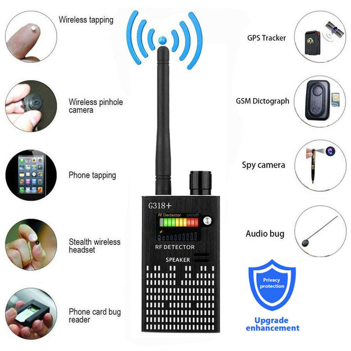 BowLift | Spy Signal Wall Detector, HF Detector, hidden camera, laser lens, GSM GPS device finder