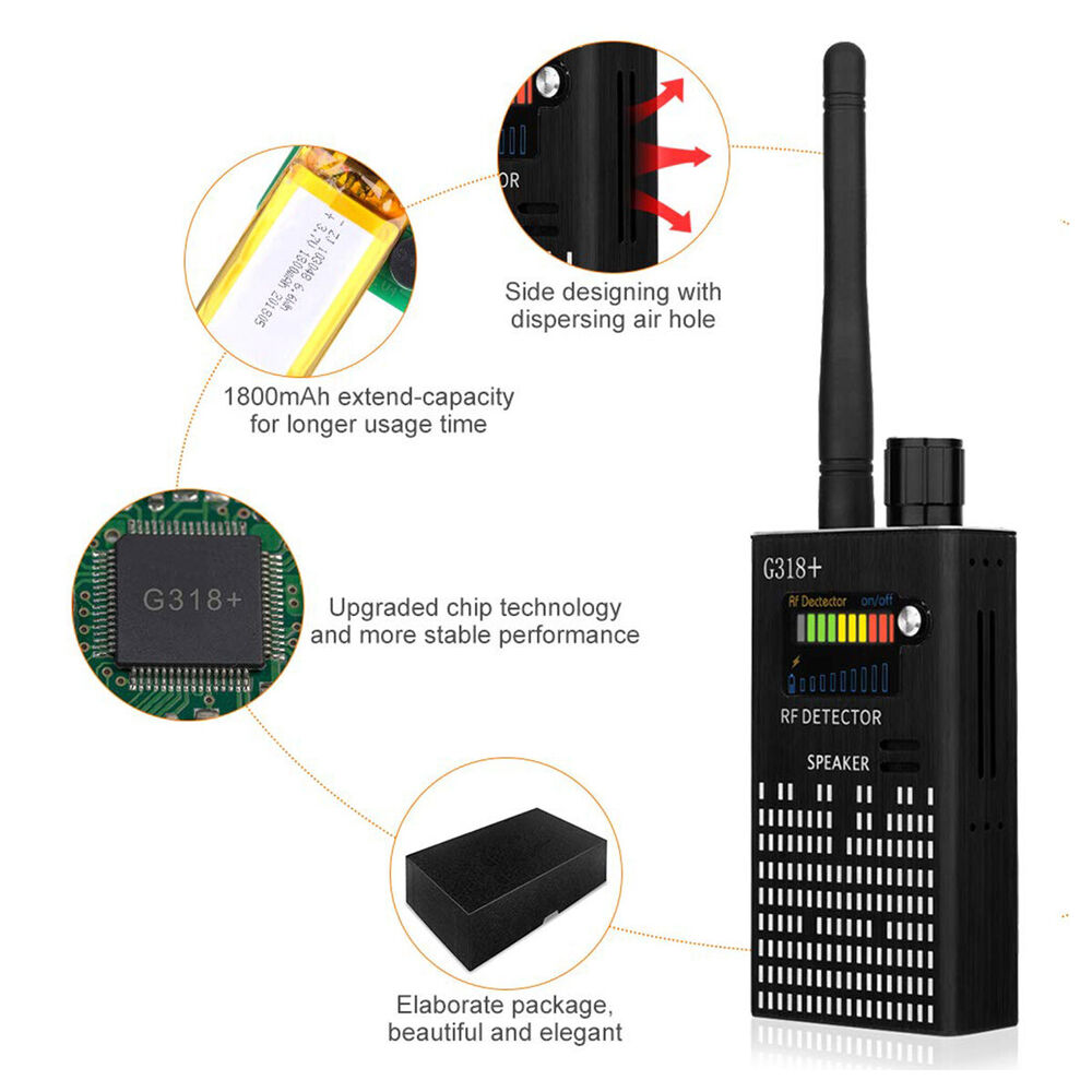 BowLift | Spy Signal Wall Detector, HF Detector, hidden camera, laser lens, GSM GPS device finder