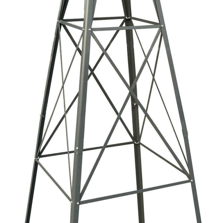 BowLift | Windmill 8FT Metal Ornamental - Garden Decoration