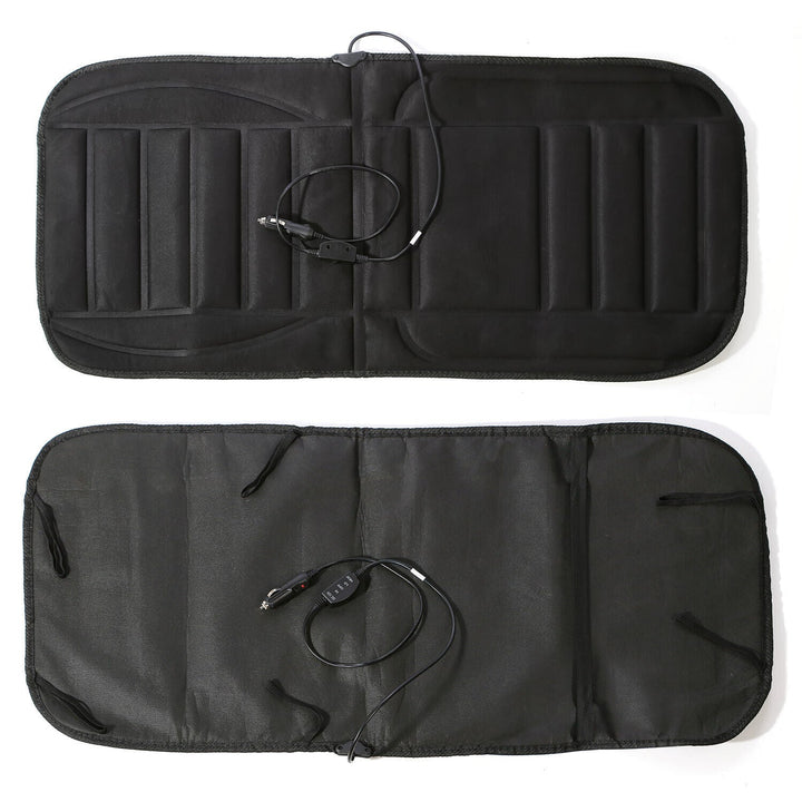 BowLift | HeatRide Heated Car Seat Cushion – 12V Memory Foam Seat and Back Heating