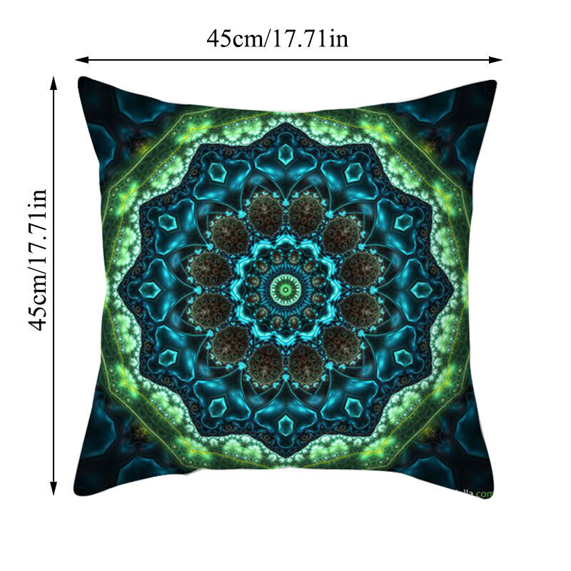 18" Cushion Cover Pillow Case Home Sofa Decor Pillowslip Waist Pillow Cover Soft Bowlift