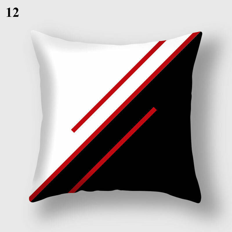 18" Cushion Cover Pillow Case Home Sofa Decor Pillowslip Waist Pillow Cover Soft Bowlift