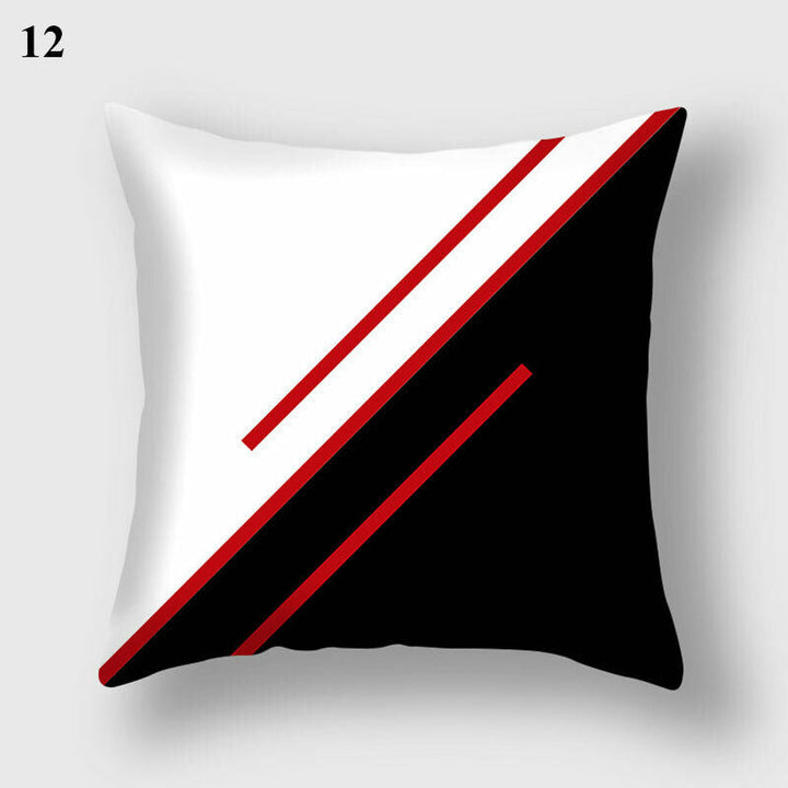 18" Cushion Cover Pillow Case Home Sofa Decor Pillowslip Waist Pillow Cover Soft Bowlift