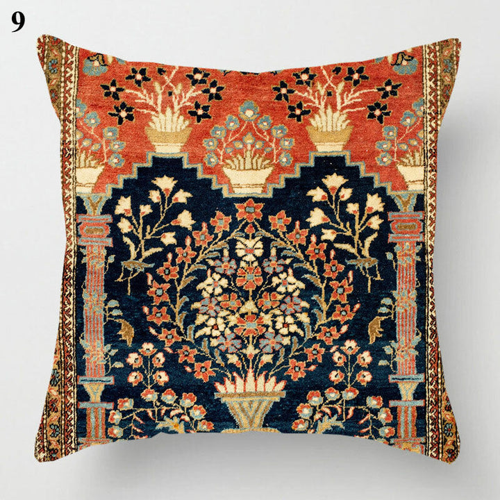 Ethnic Boho Mandala Print Throw Pillow Case Sofa Cushion Cover Home Decor Bowlift