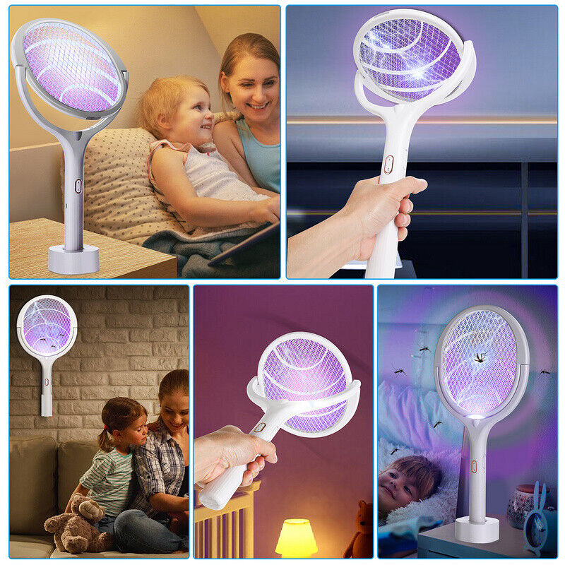 Electric Fly Swatter 5 in 1 Rechargeable | Bowlift