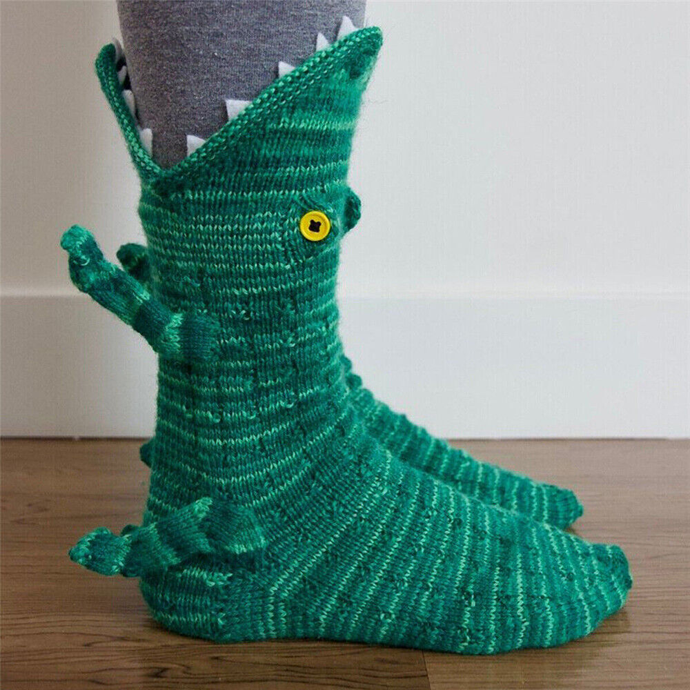 Animal-Shaped Soft Knit Socks Bowlift