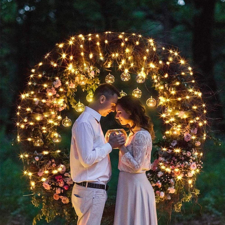 BowLift | Royelux Solar String Lights Fairy Lights - Waterproof Outdoor LED