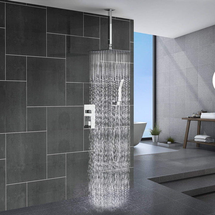 Thin Wall-Mounted Shower Head Bowlift