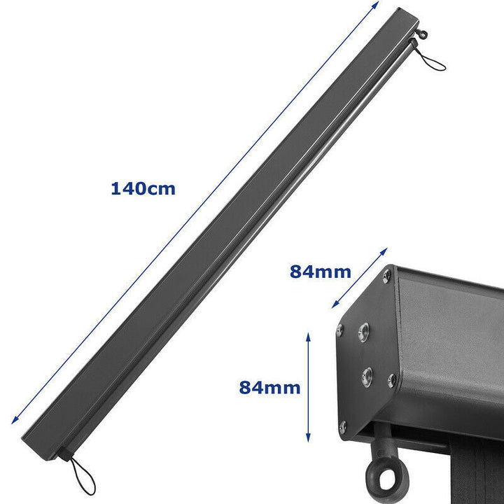 Vertical awning sun protection outdoor roller blind anthracite 2.5M*1.4M | Bowlift