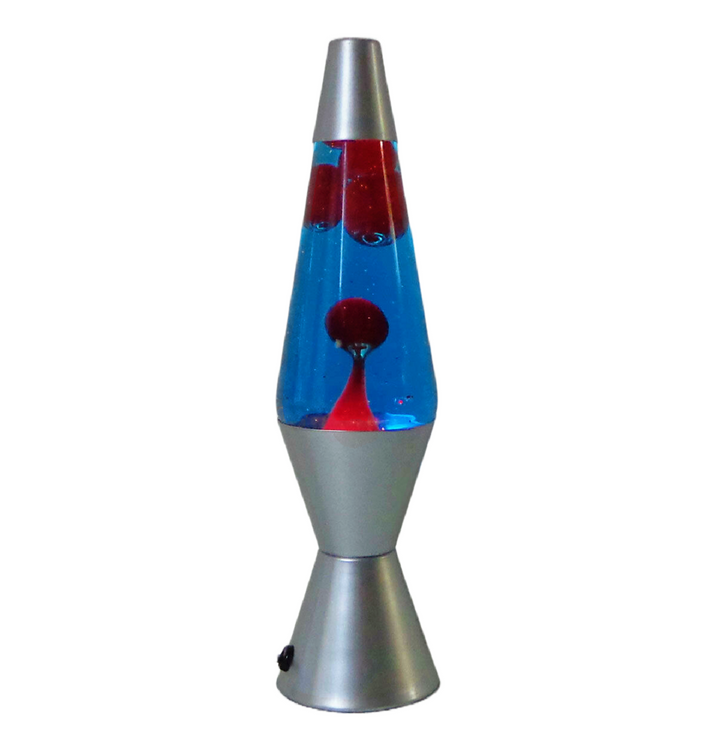 Retro Lava Lamp - Peaceful Motion Wax Liquid Relaxation Light Gift Bowlift